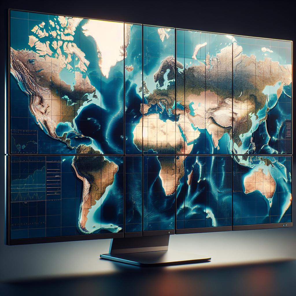 Global map locked screens