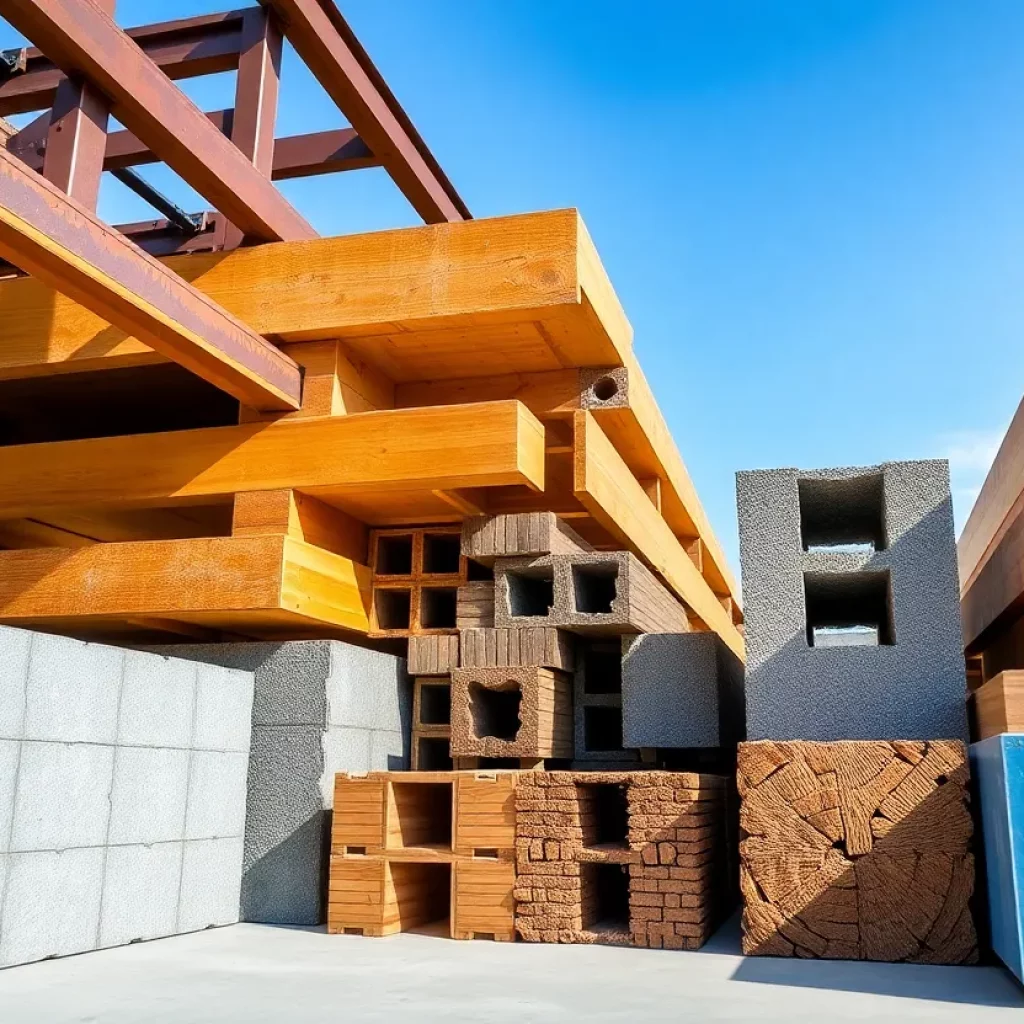 Diverse range of top-grade materials for structural connections in construction.