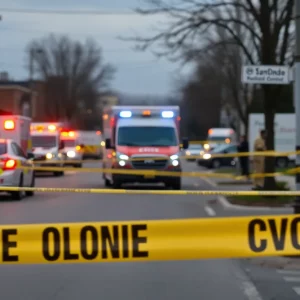 Police response to shootings in Atlanta.