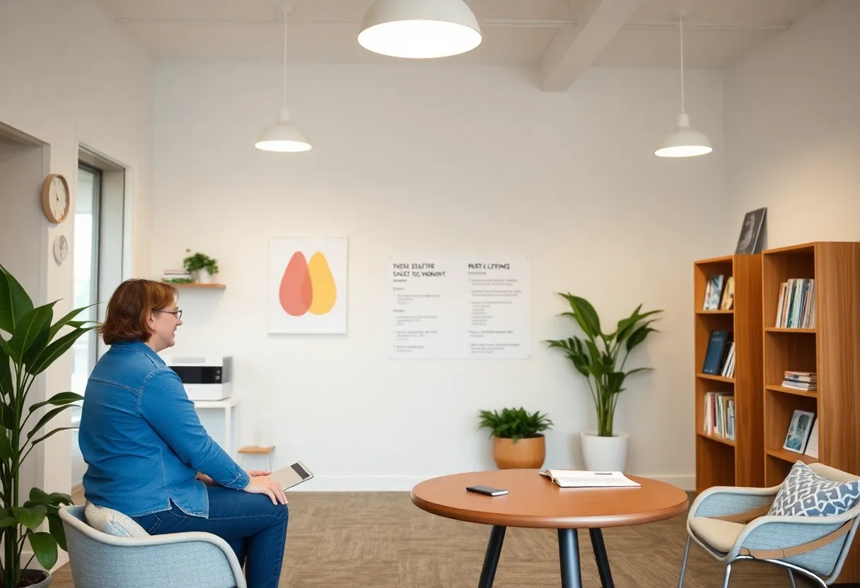 Community support center in Atlanta providing crisis intervention services.