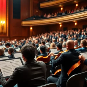Orchestra performing at the Woodruff Arts Center in Atlanta