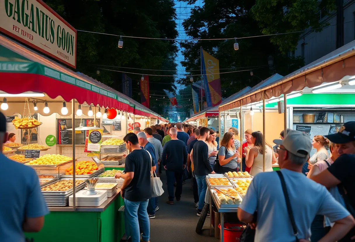 Food festival in Atlanta during February 2025