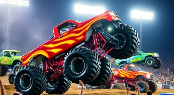 Atlanta Prepares for Hot Wheels Monster Trucks Live: Glow-N-Fire Show