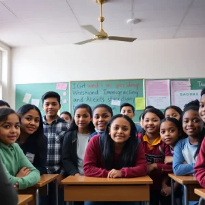 Students in a classroom in Metro Atlanta