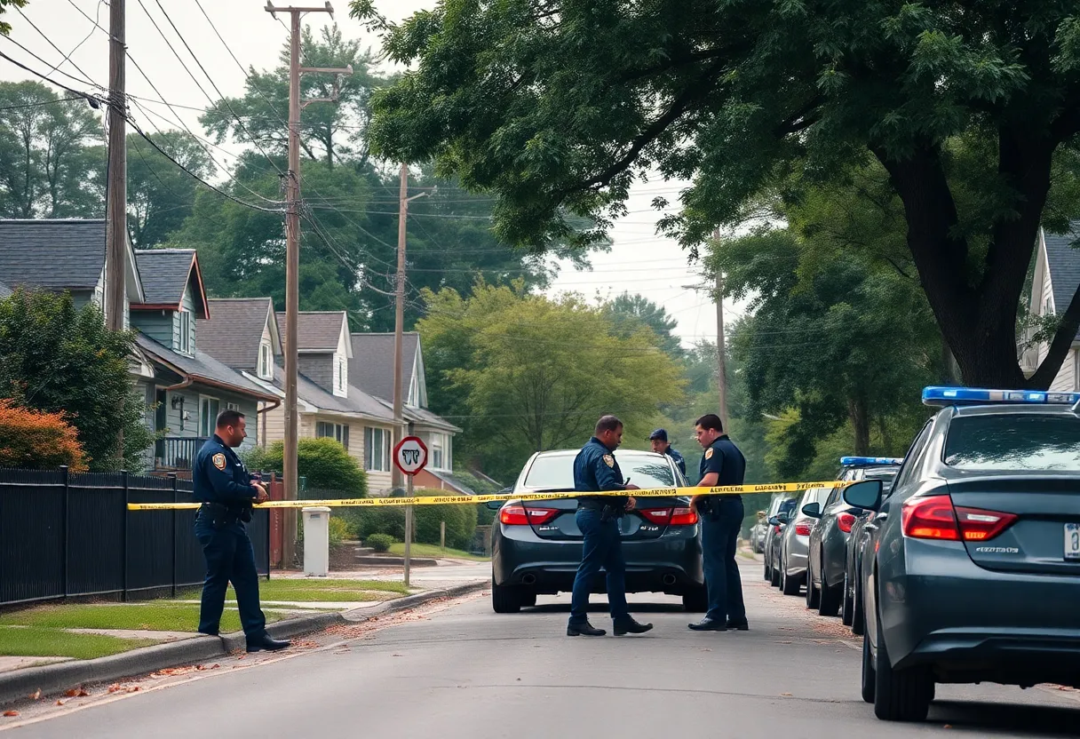 Police investigating a shooting in a Southwest Atlanta neighborhood