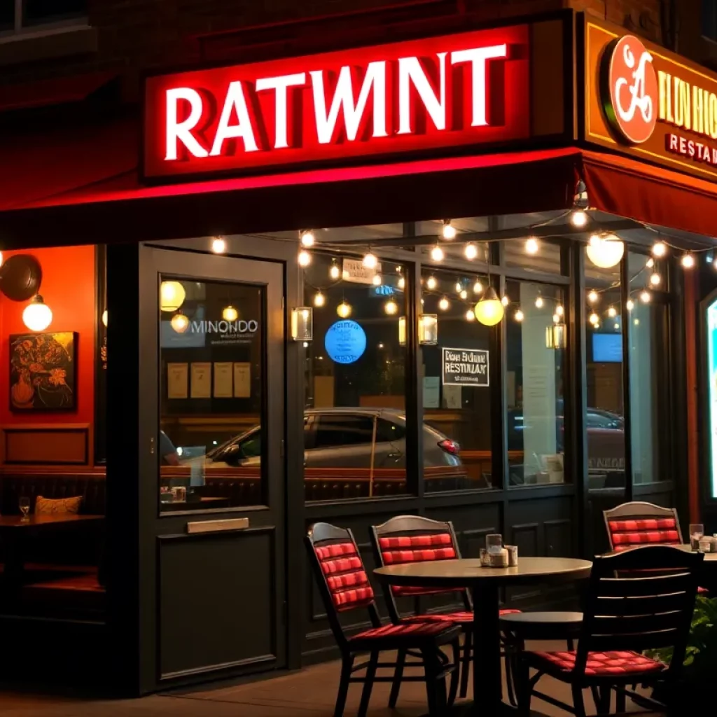 Exterior view of Smack’n late-night restaurant in southwest Atlanta.