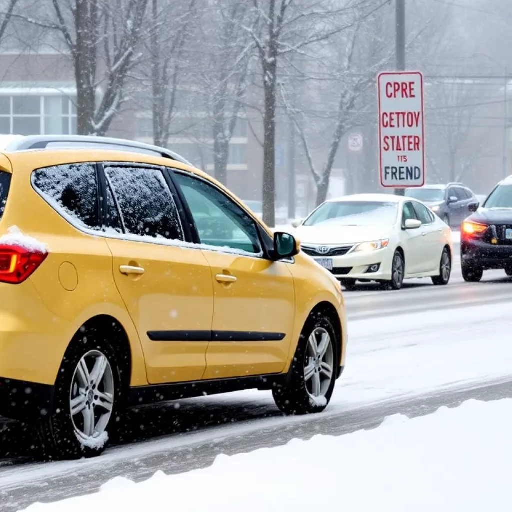 Metro Atlanta covered in snow and ice during winter storm
