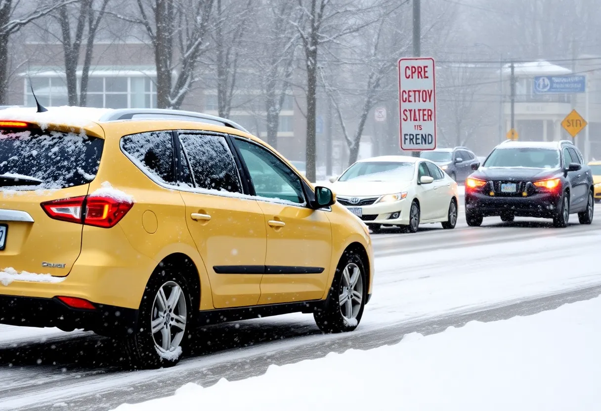 Metro Atlanta covered in snow and ice during winter storm