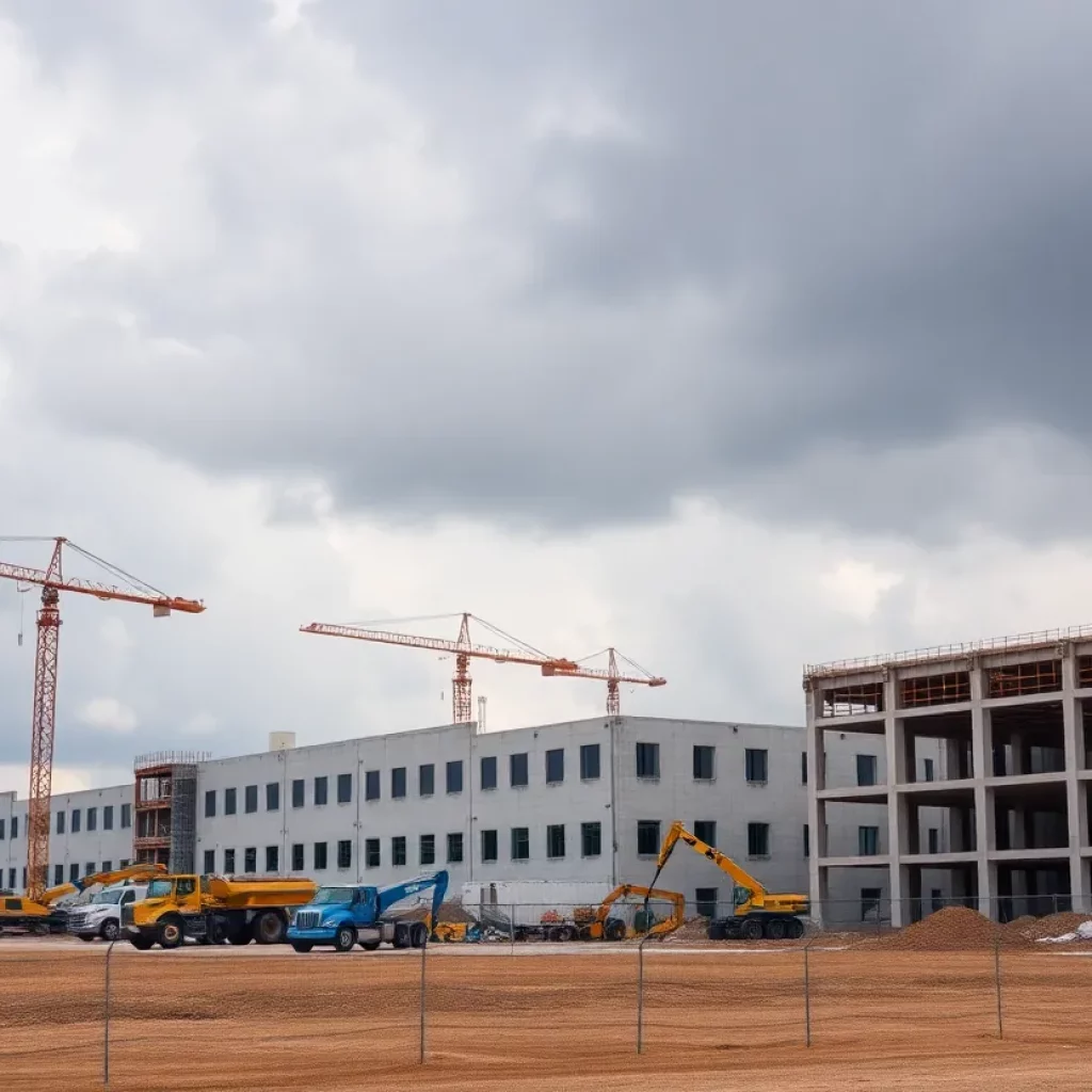 Construction site of Aspen Aerogels EV parts plant halting in Georgia