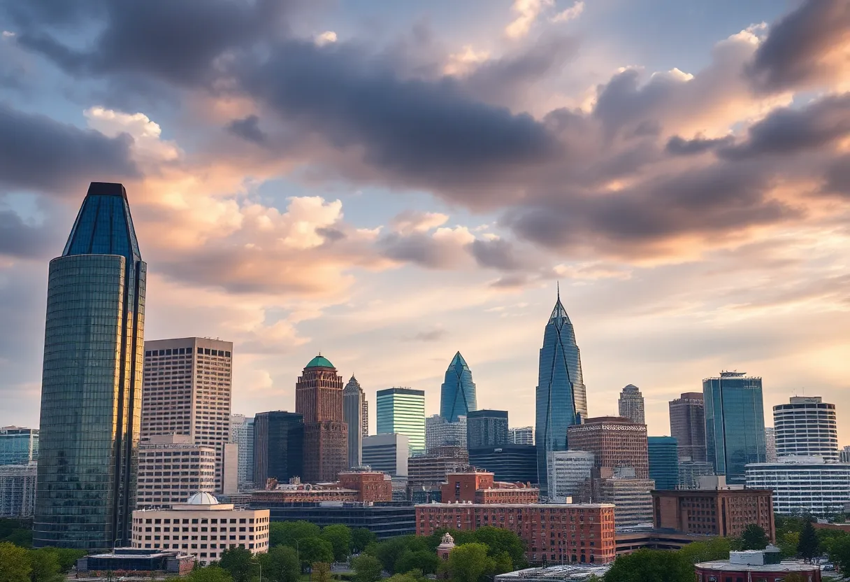 Atlanta skyline showcasing the cityscape