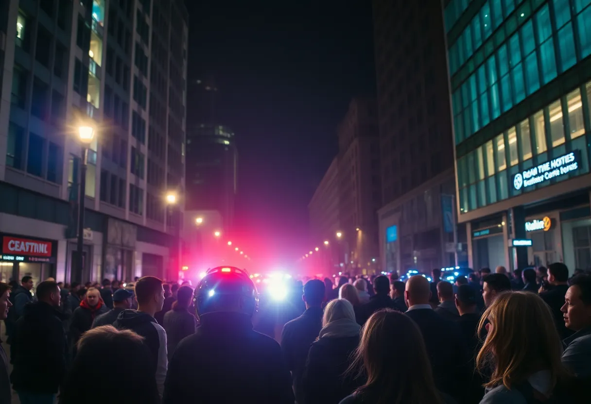 Police responding to violence in Atlanta