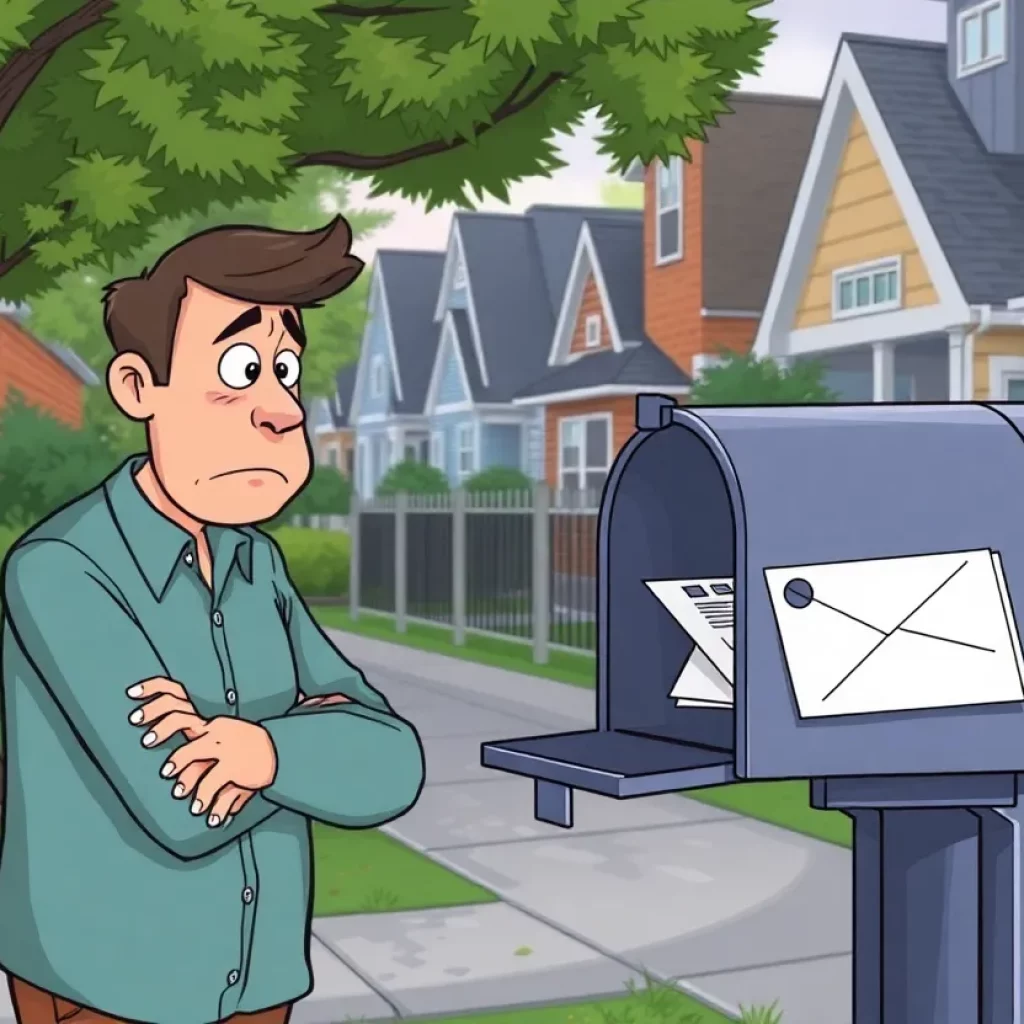Atlanta resident frustrated by mail delays