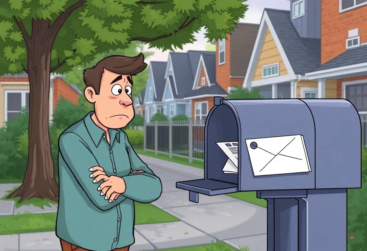 Atlanta resident frustrated by mail delays