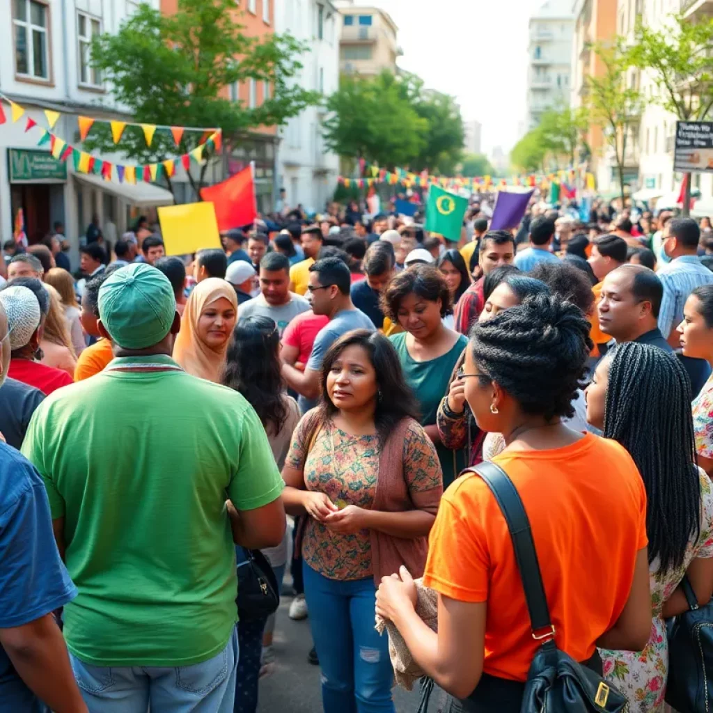 Community members celebrating at the Beloved Benefit in Atlanta