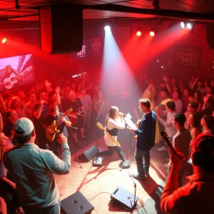 Audience enjoying a concert at Red Clay Music Foundry