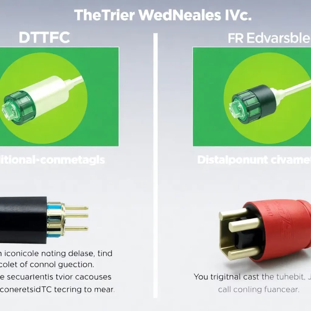 Comparison of DTFC and traditional connection methods