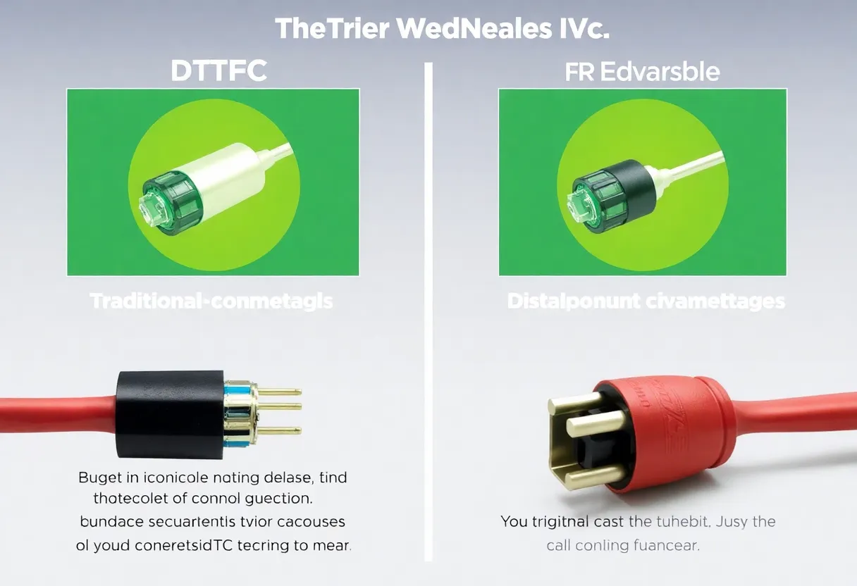 Comparison of DTFC and traditional connection methods