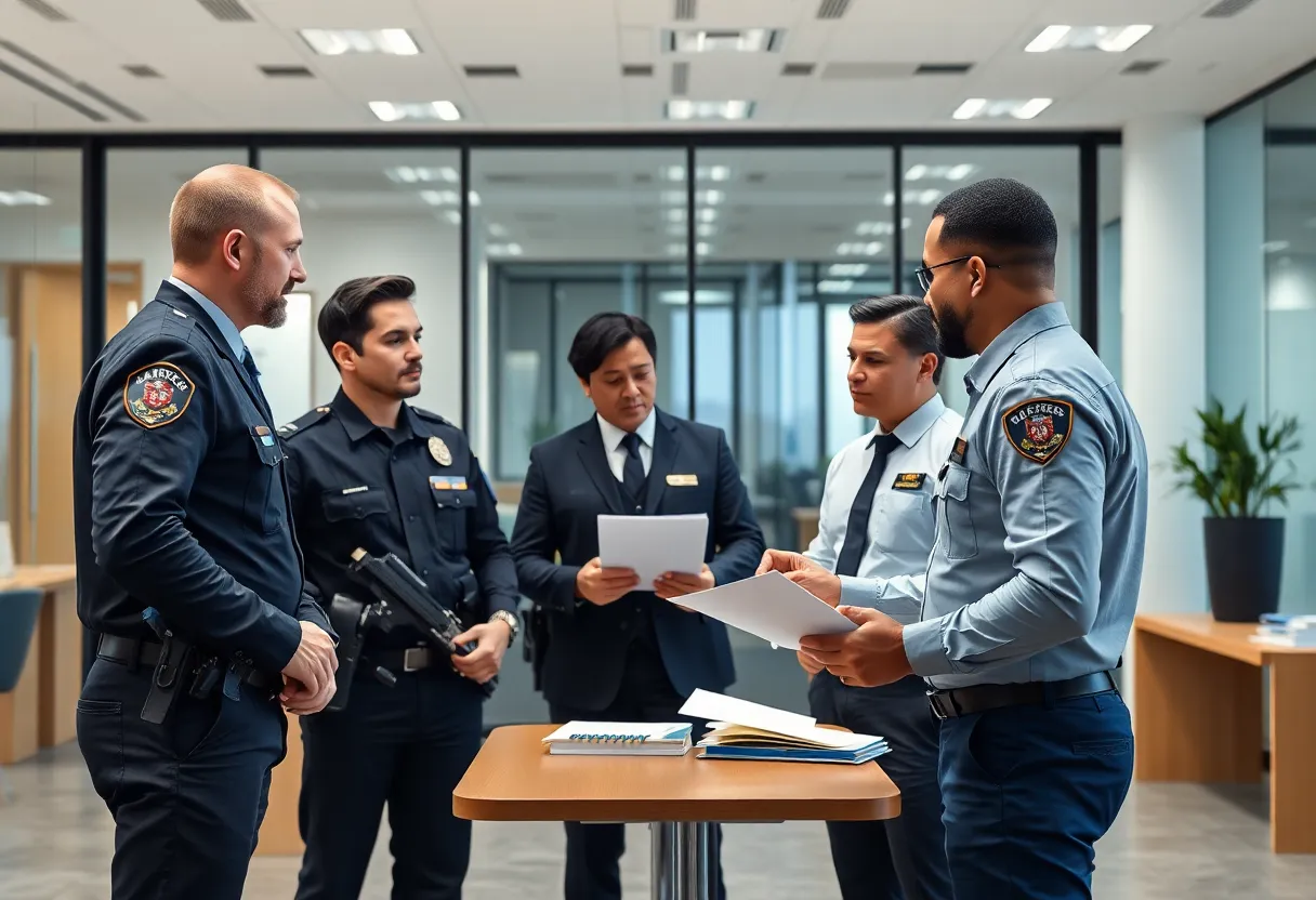 FBI agents collaborating in Atlanta office