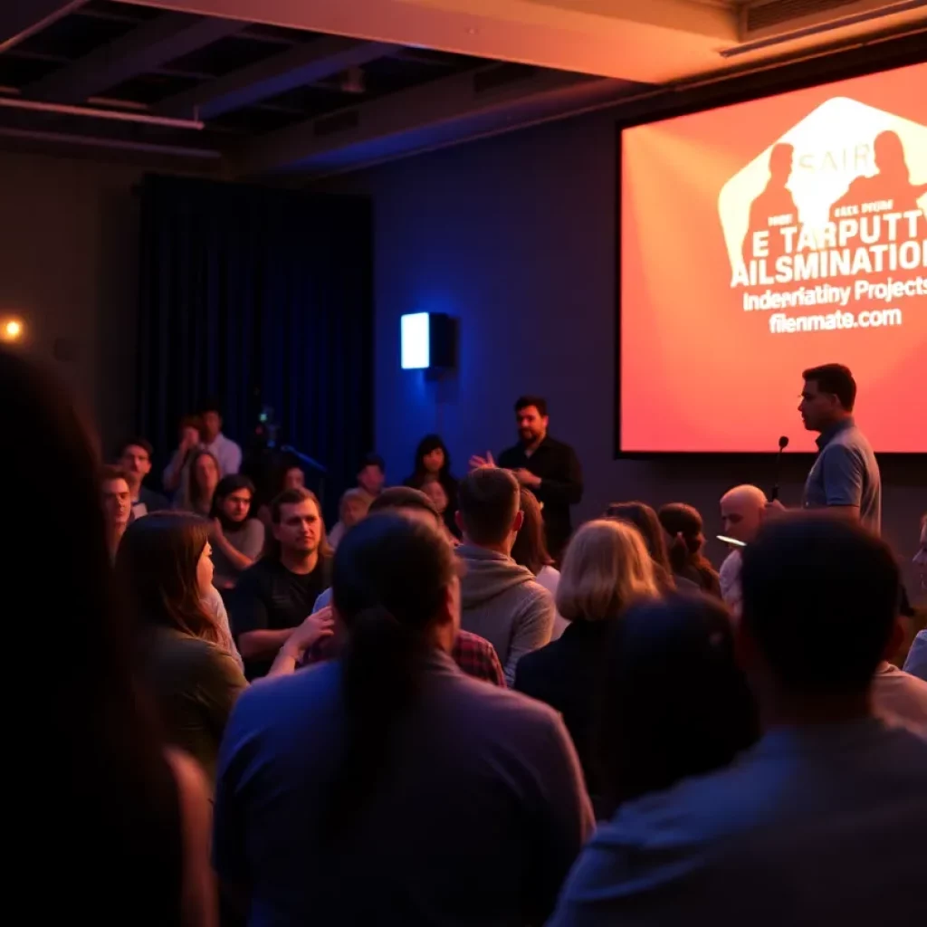 Independent filmmakers presenting at Film Pitch ATL event