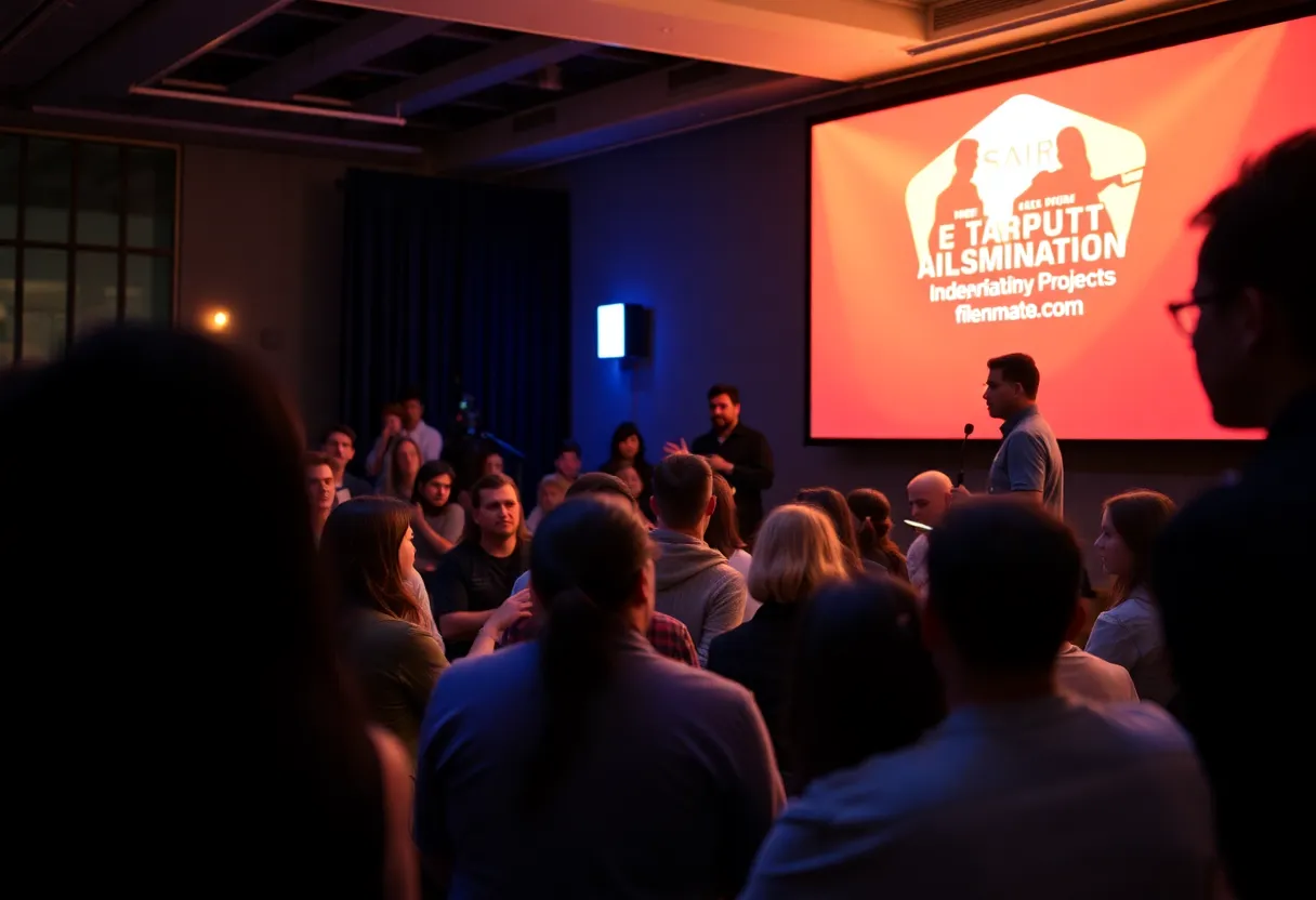 Independent filmmakers presenting at Film Pitch ATL event