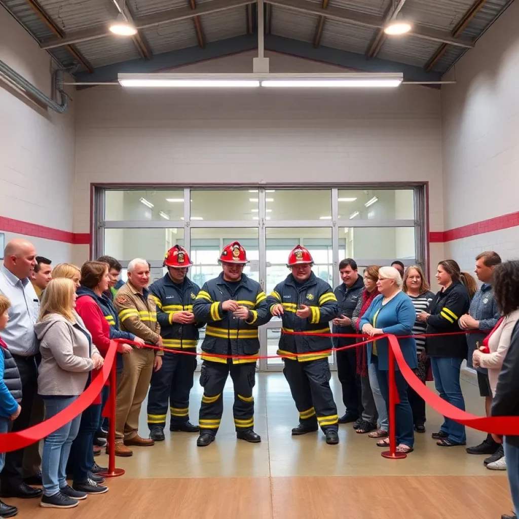 Fire Station 22 ribbon-cutting ceremony with community engagement