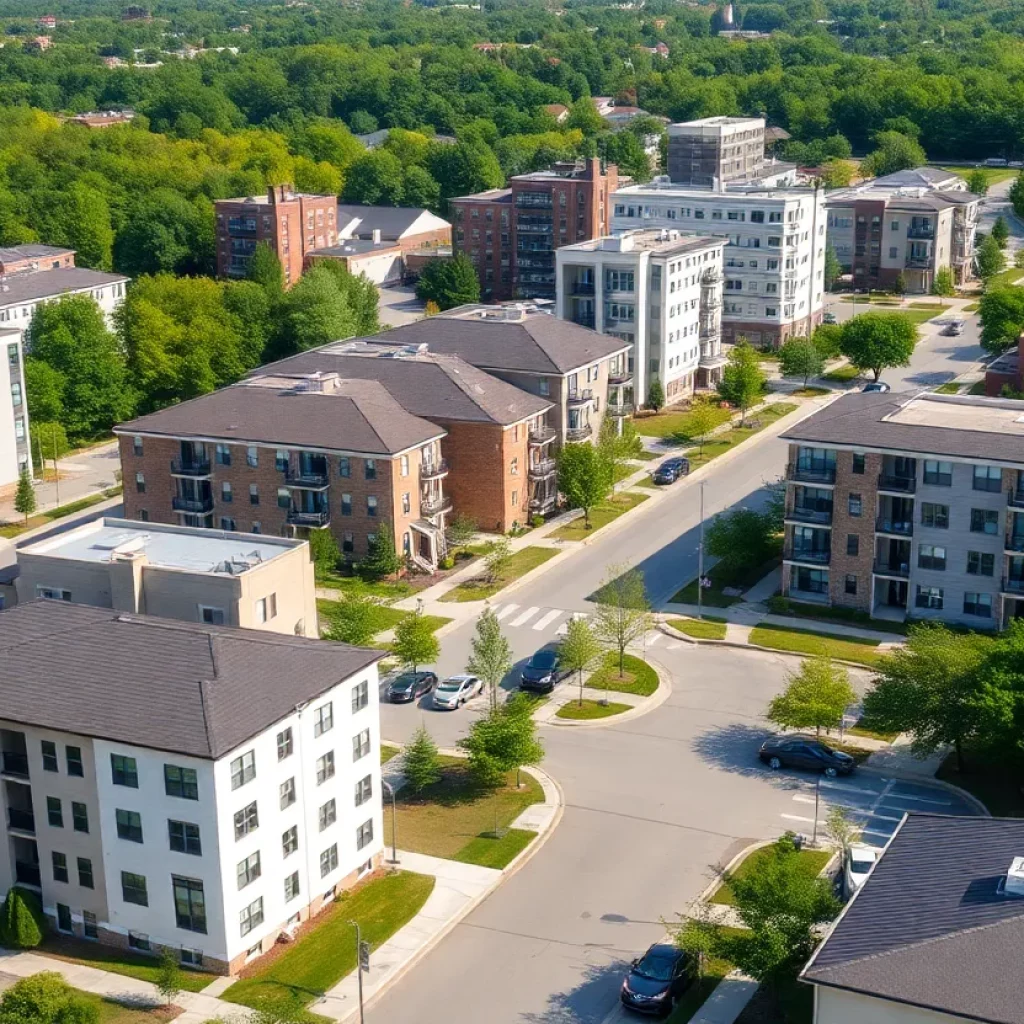 New rental housing developments in Huntsville Alabama