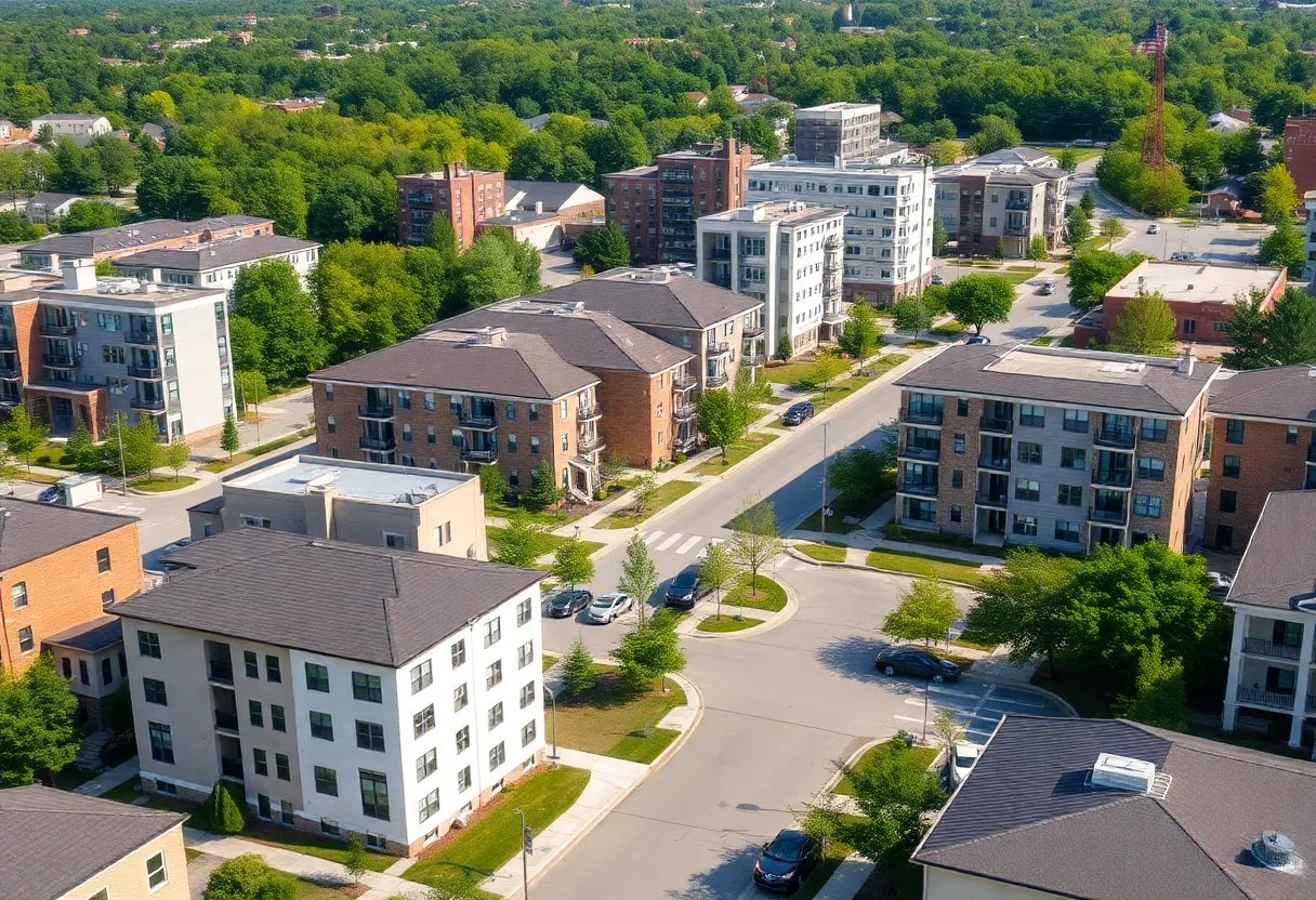 New rental housing developments in Huntsville Alabama