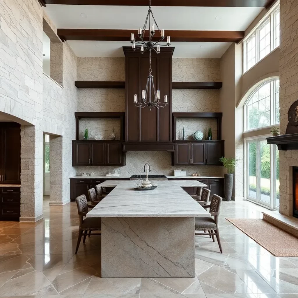 Luxurious home interior with elegant design features