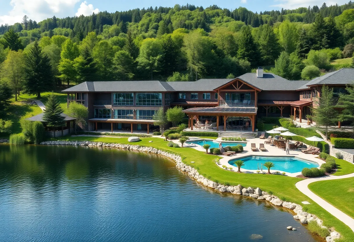 Luxury resort by Lake Lanier in Gainesville