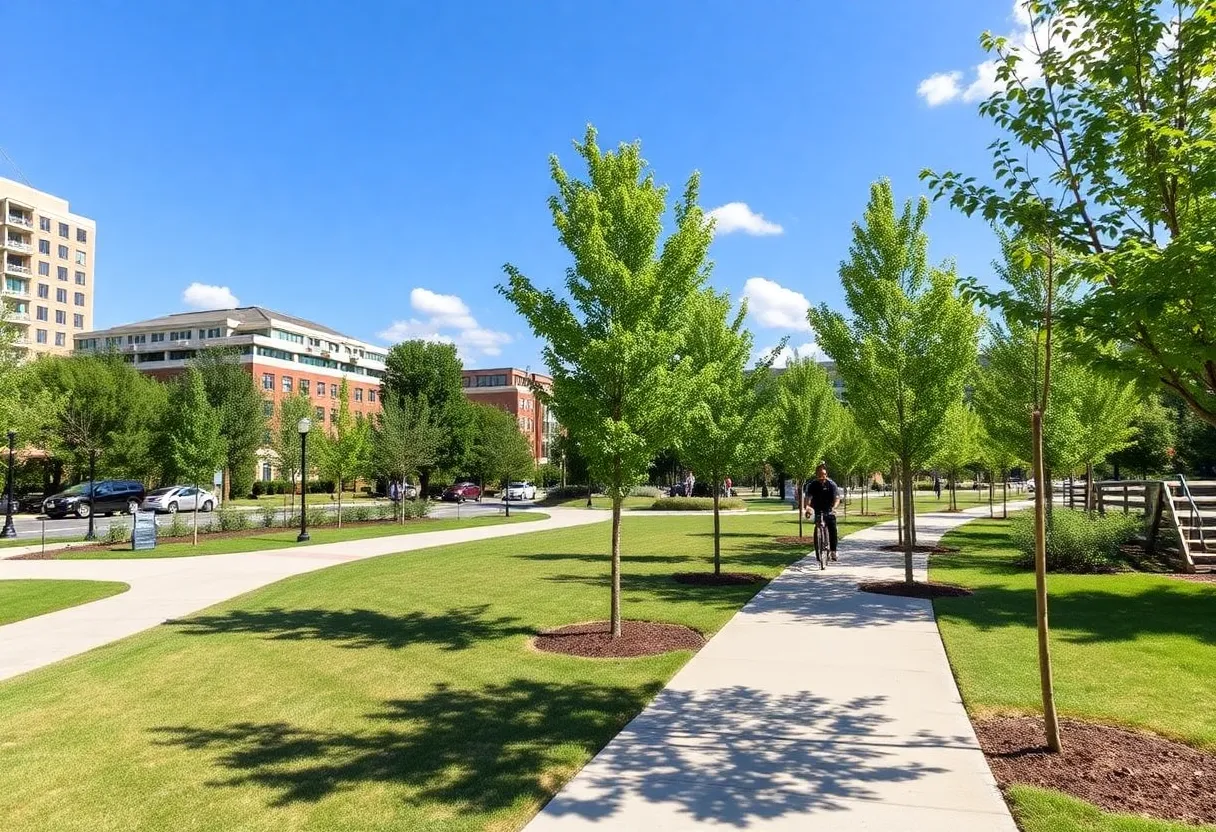 Development of the PATH400 multi-use trail in Sandy Springs