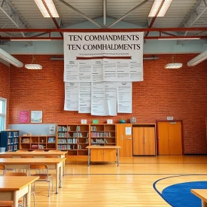 Display of the Ten Commandments in a school setting