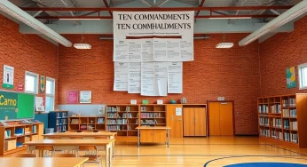 Georgia Lawmaker Proposes Ten Commandments Display in Schools