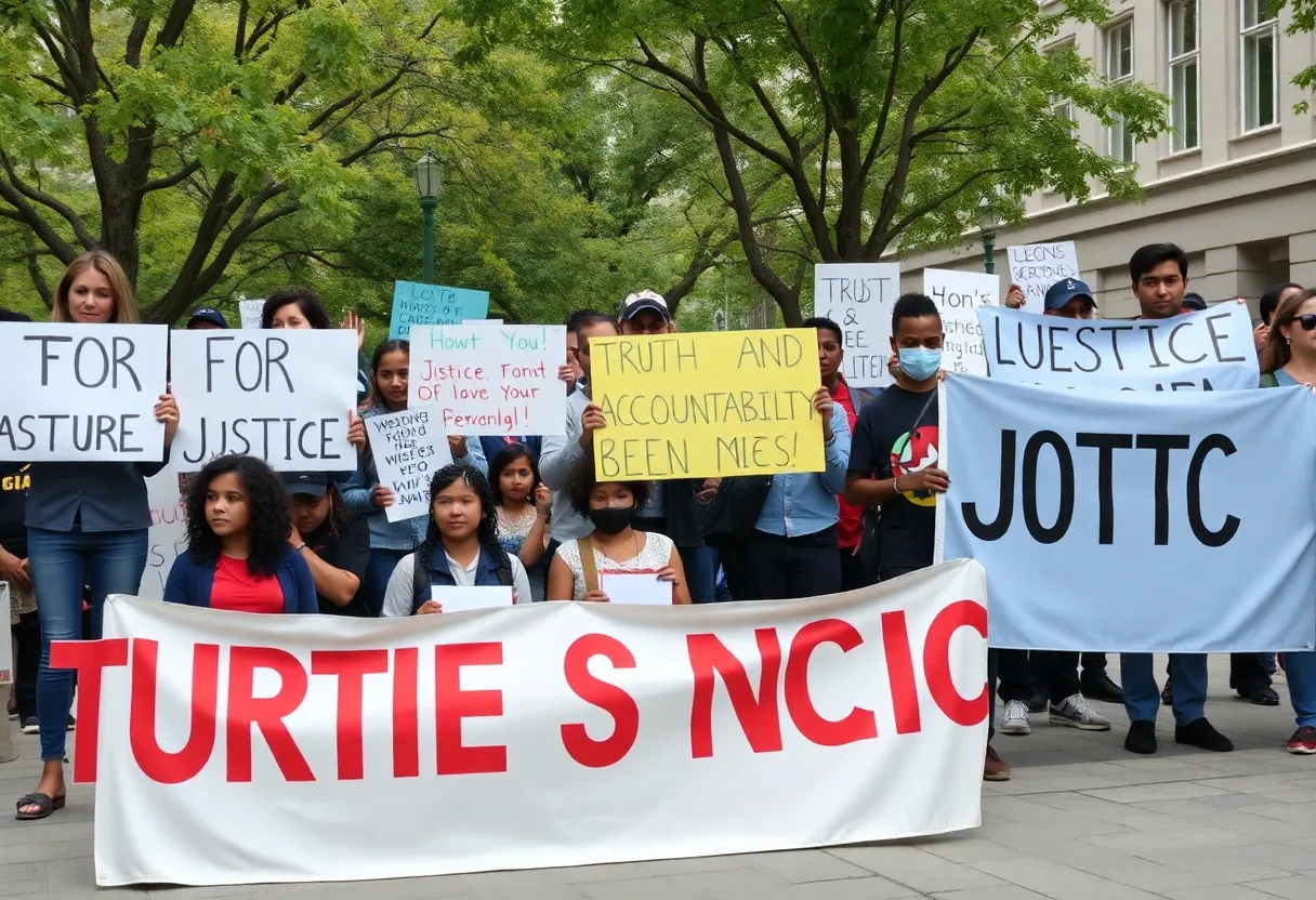 Community members rally for justice in Kendrick Johnson's case