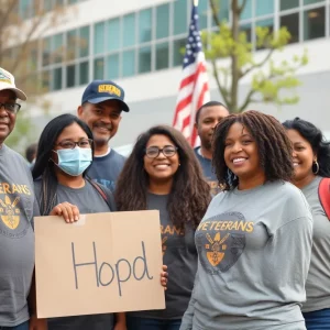 Community event for veterans support in Atlanta
