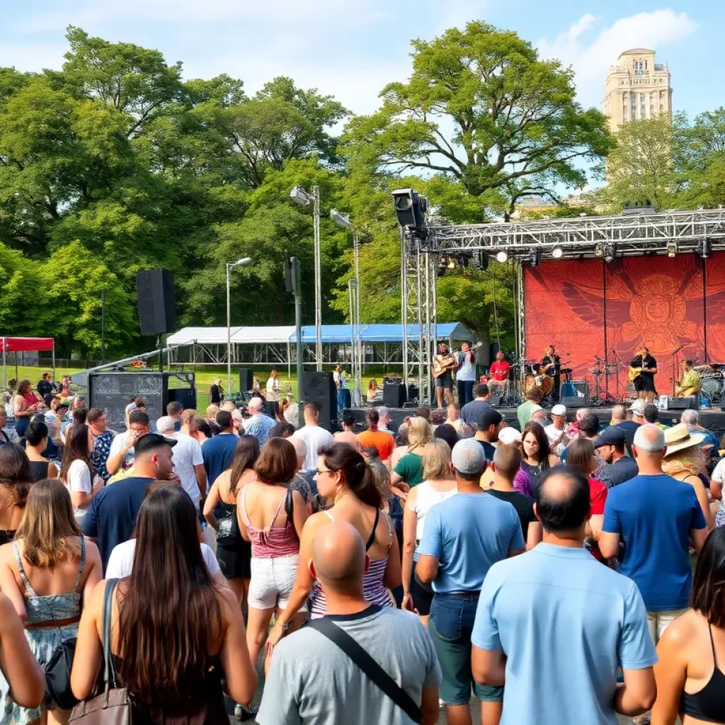404 Day 2025 Atlanta outdoor music festival with diverse artists and enthusiastic crowd