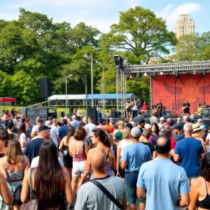 404 Day 2025 Atlanta outdoor music festival with diverse artists and enthusiastic crowd