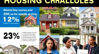 Atlanta’s Housing Hurdles: Low Credit Scores Lock Out Many Residents