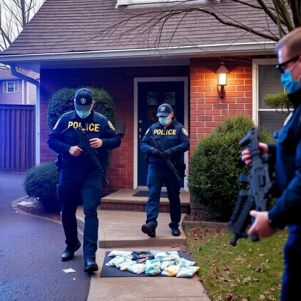 Atlanta police conducting raids on drug trafficking suspects