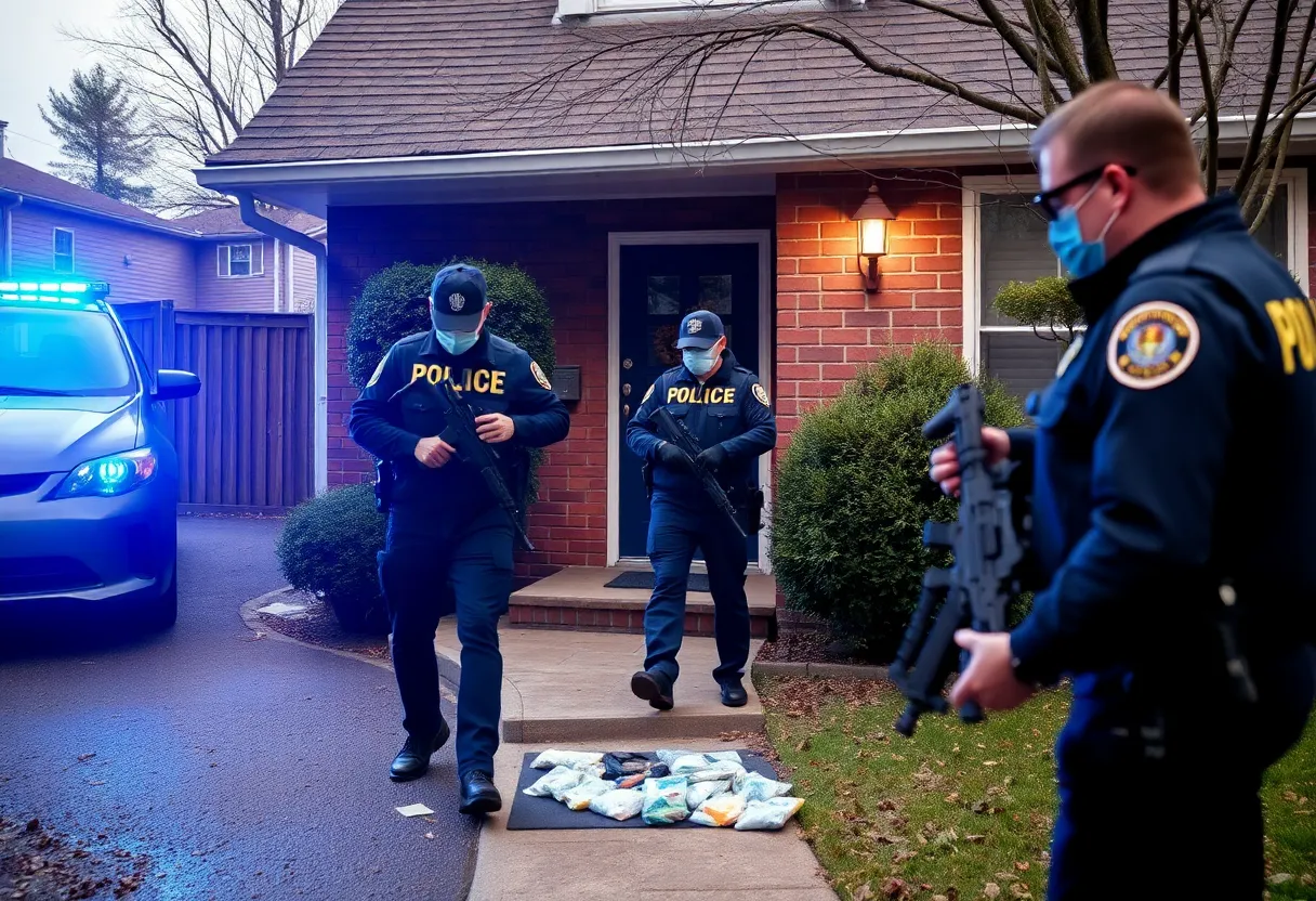 Atlanta police conducting raids on drug trafficking suspects
