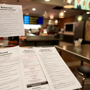 Inspection report highlighting health safety violations in Atlanta restaurants