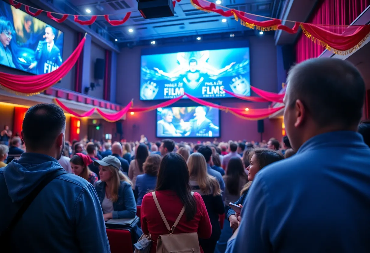 Audience enjoying the Closing Night of the Atlanta Jewish Film Festival