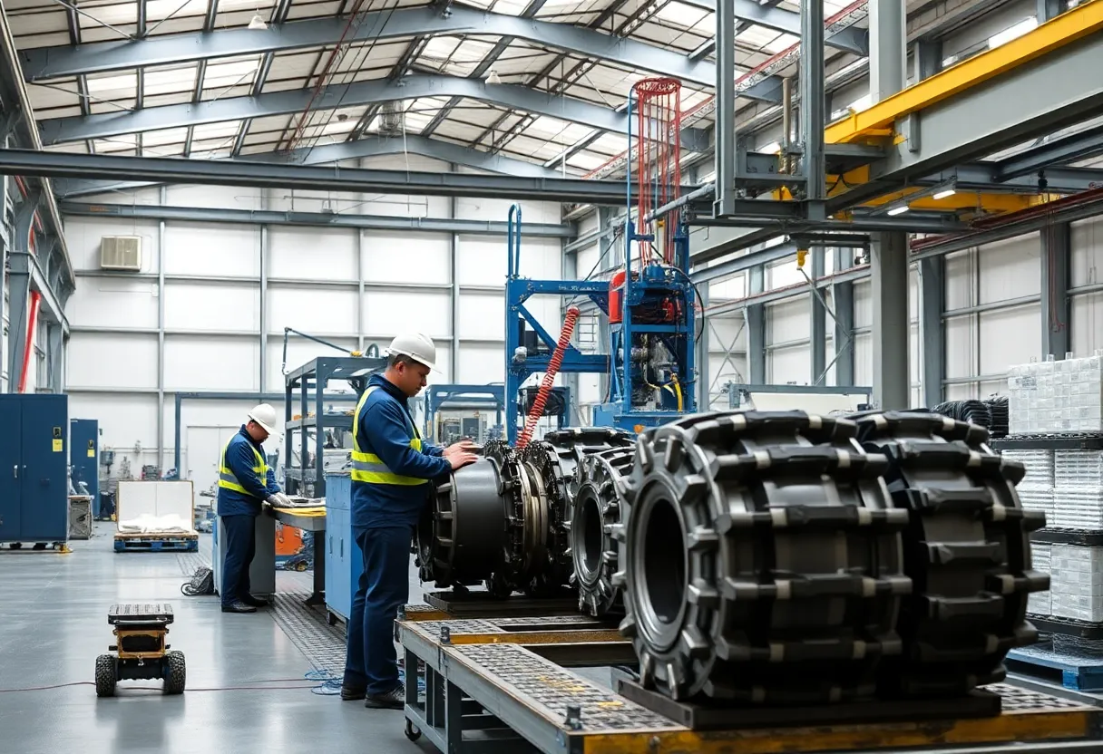 Engineers developing solutions for cyclic loading challenges
