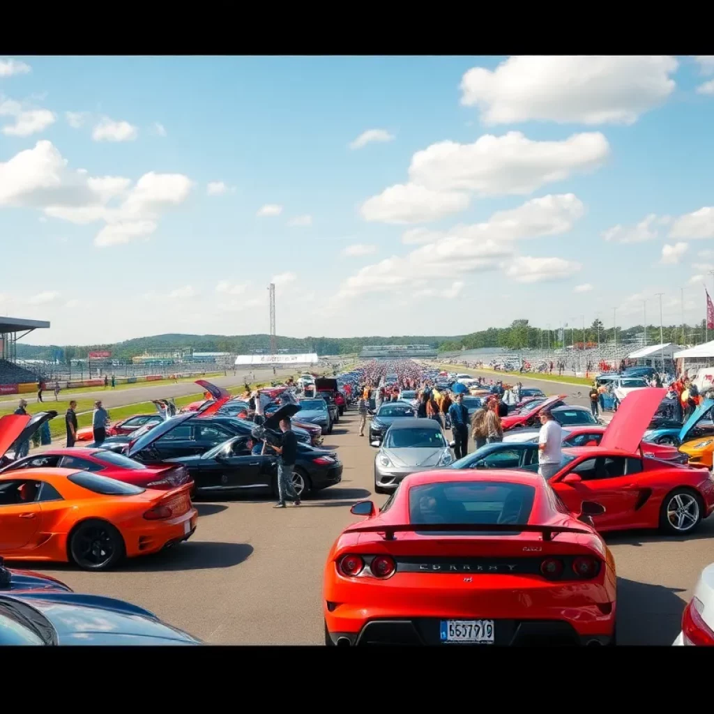 FuelFest 2025 automotive festival at Atlanta Motor Speedway