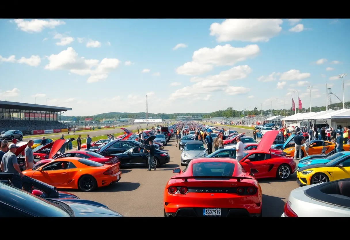 FuelFest 2025 automotive festival at Atlanta Motor Speedway