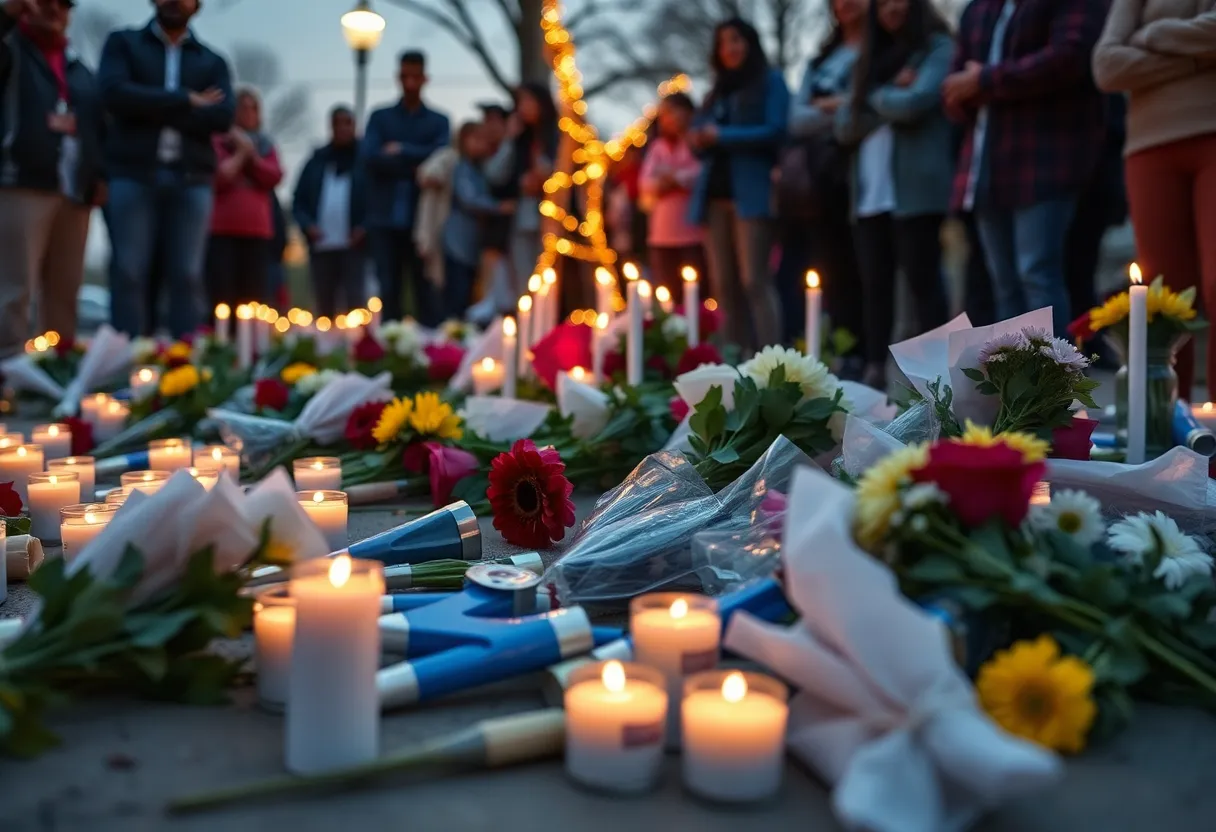 Community members gather to honor victims of gun violence