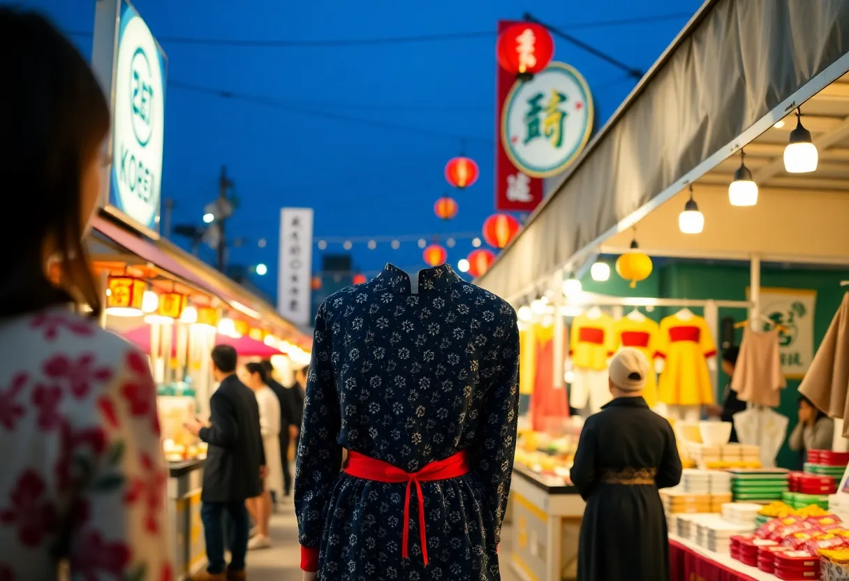 People exploring Korean culture at Ponce City Market