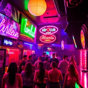 Nightlife at Magic City strip club in Atlanta