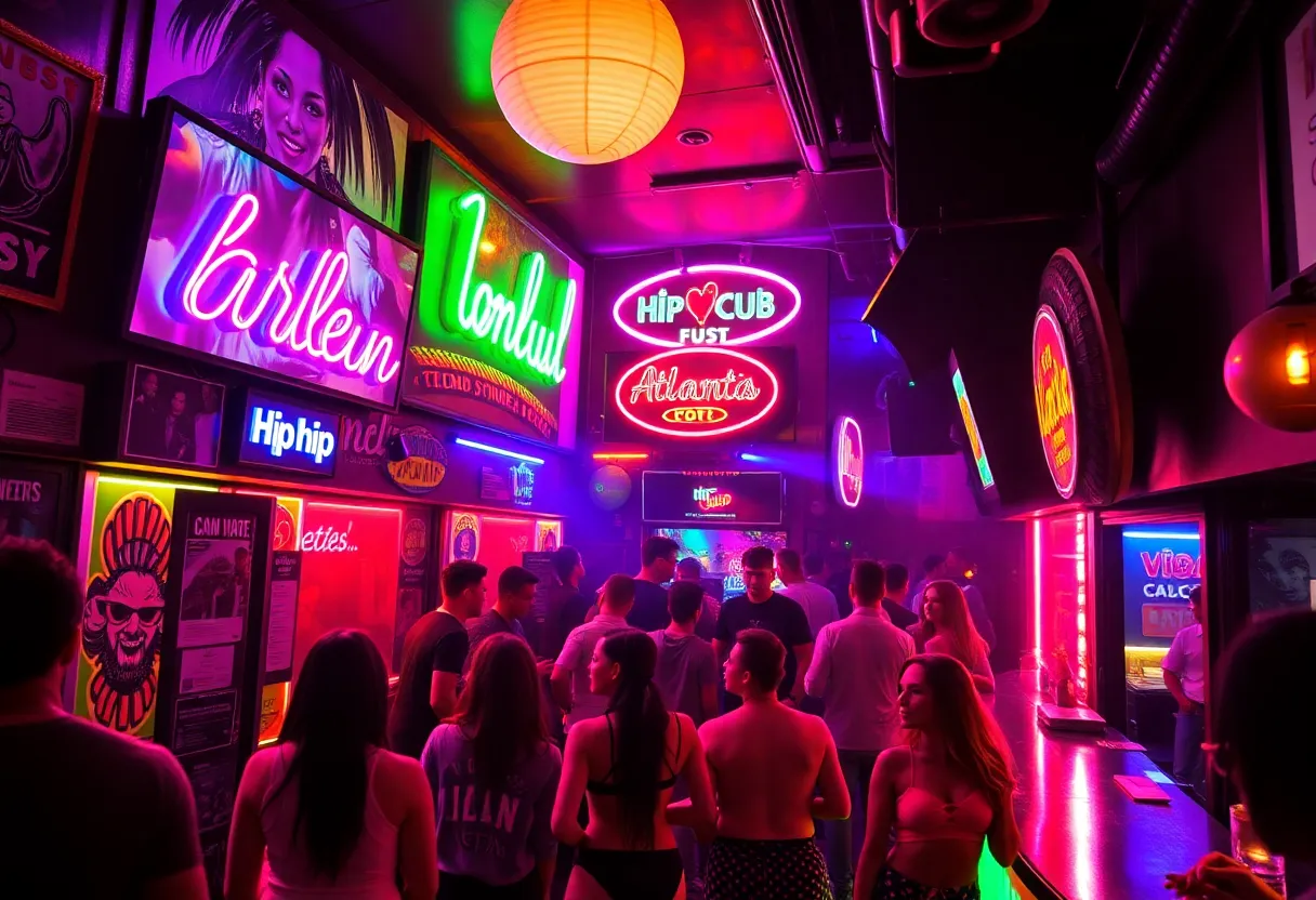 Nightlife at Magic City strip club in Atlanta