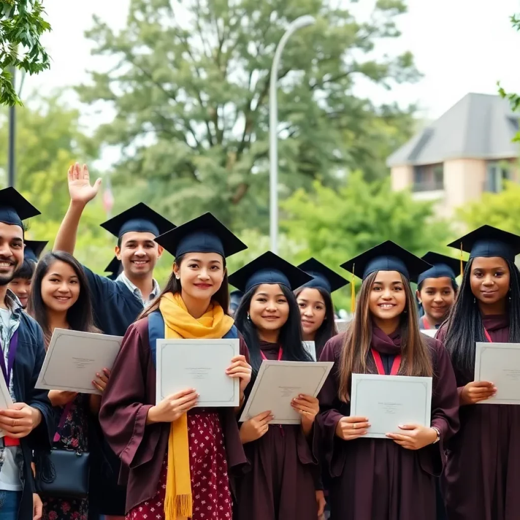 DeKalb County students at MARC Youth Leadership Graduation ceremony