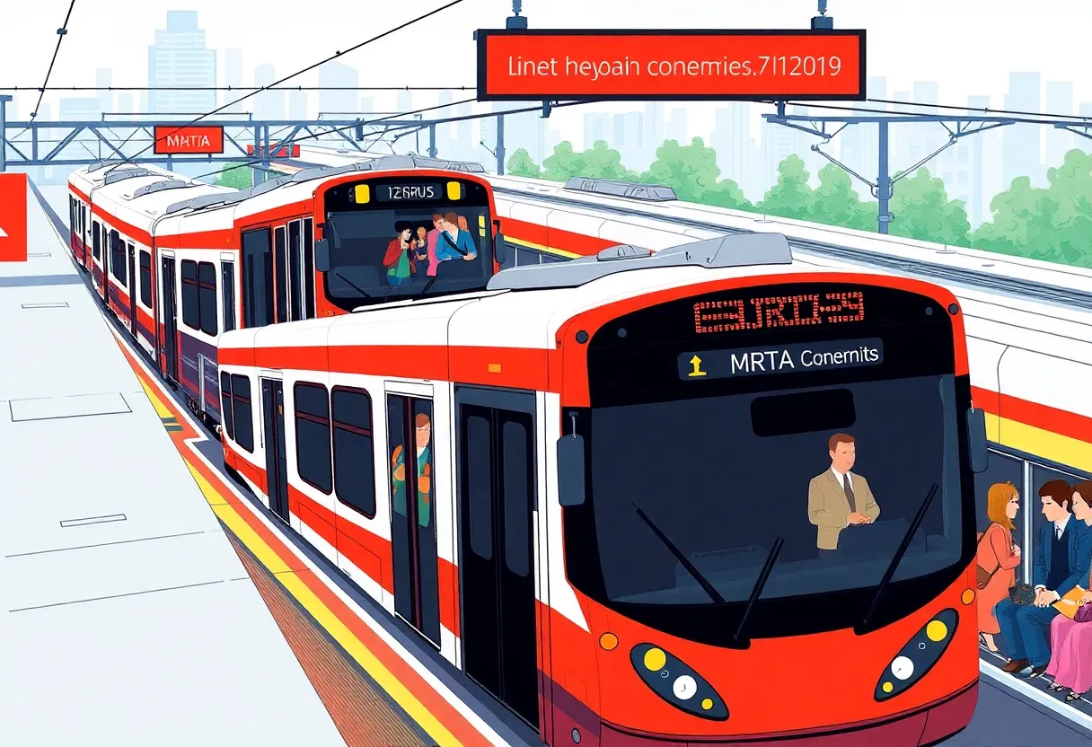 MARTA buses and trains in Atlanta